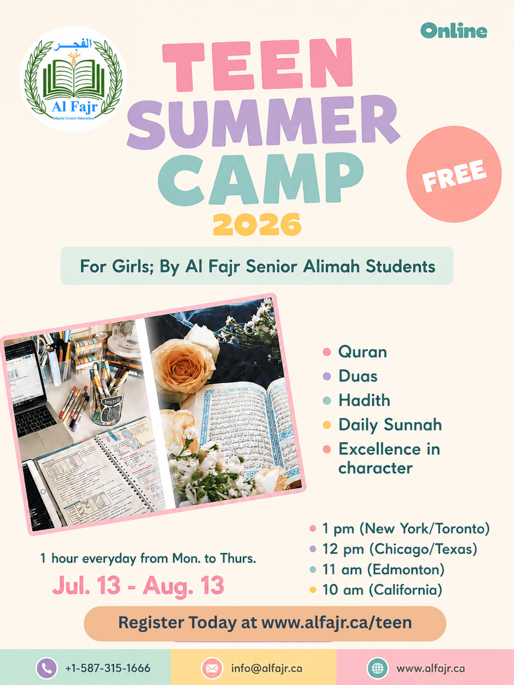 Teens Summer Camp 2026