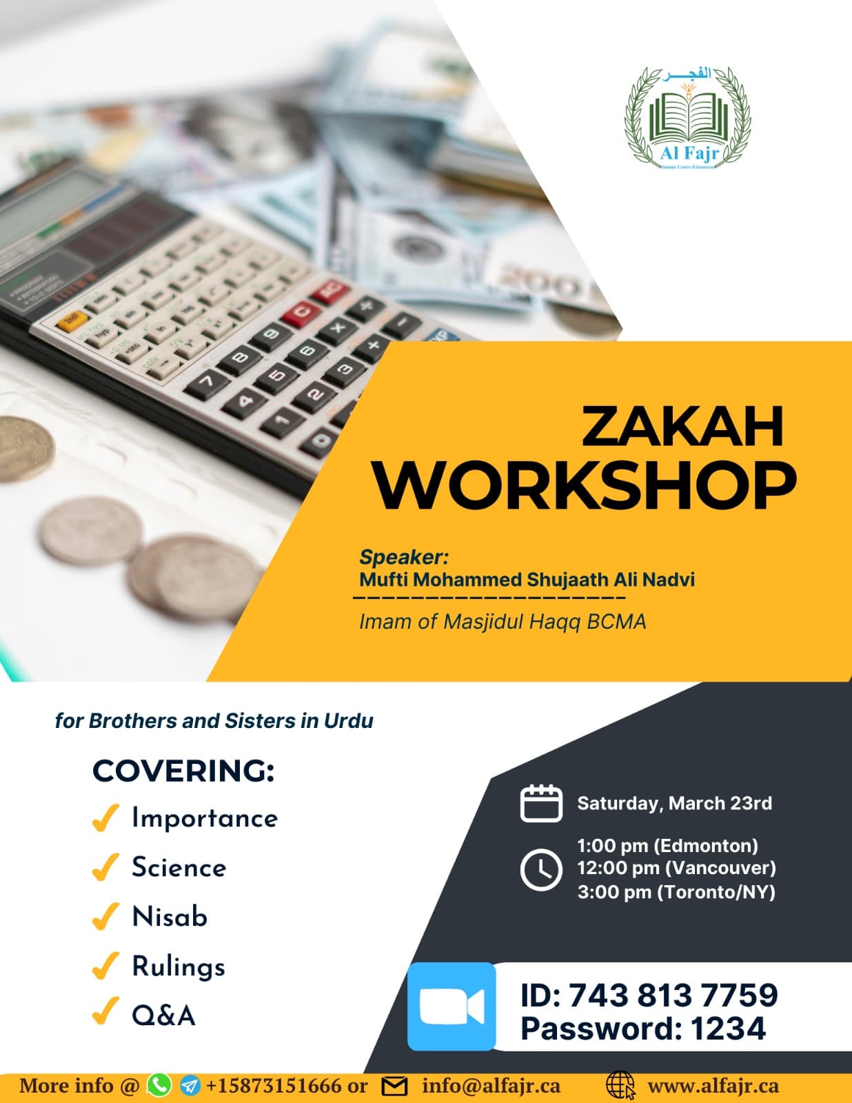 Zakah Workshop